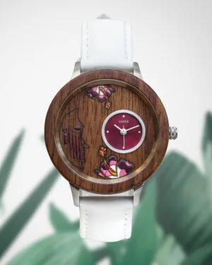 Reloj Iorana Rapa Nui Nogal 36mm - Vista frontal