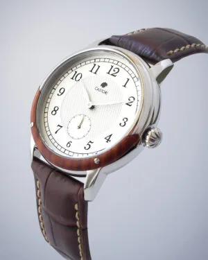 Reloj Lastarria Nogal 40mm - Vista lateral