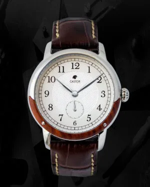 Reloj Lastarria Nogal 40mm - Vista frontal