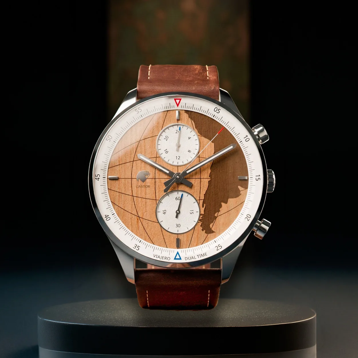 Viajero 2.0 — Dual Time 41mm Arce