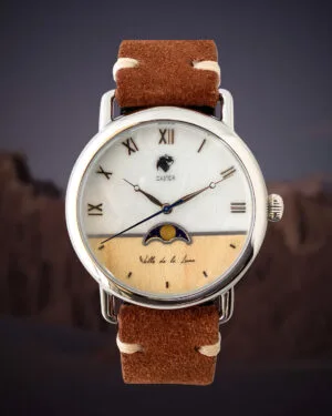 Reloj Valle de la Luna Moonphase Arce 40mm - Vista frontal