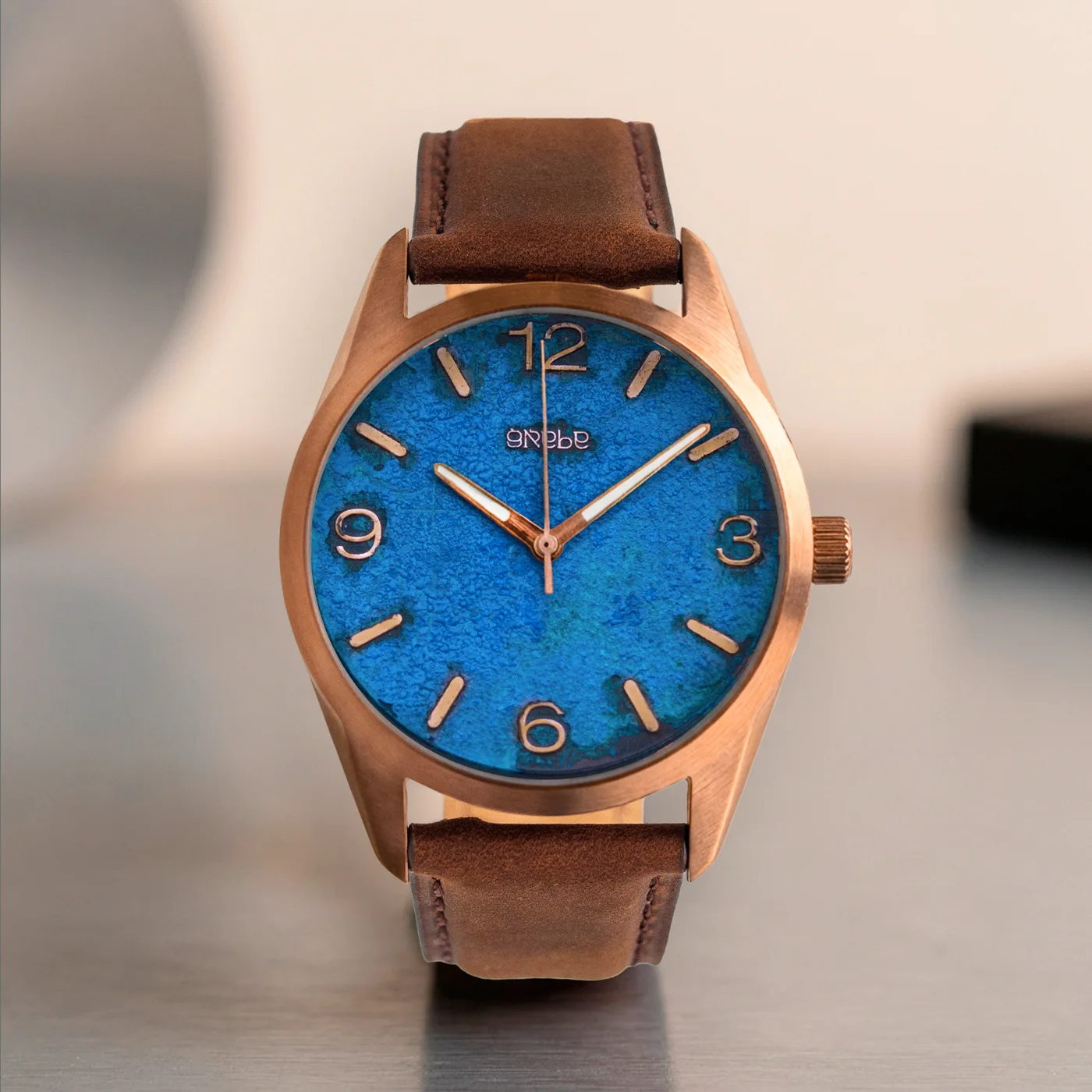 N°7 Blue — Cobre 38mm